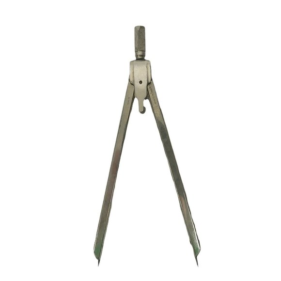 Vintage Drafting Drawing Compass With Carry Case Lot Of 2 - Picture 4 of 10